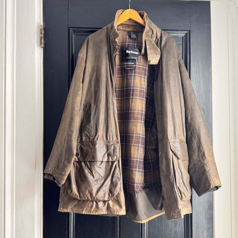 Barbour Men's Classic Northumbria Waxed Field Jacket